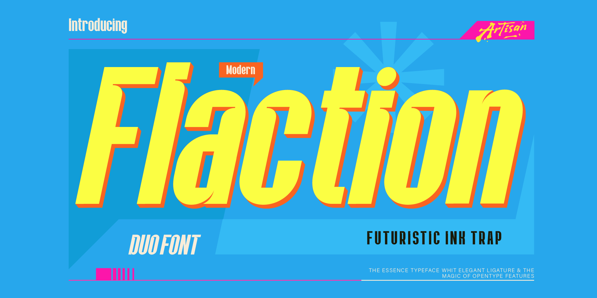 Flaction Font