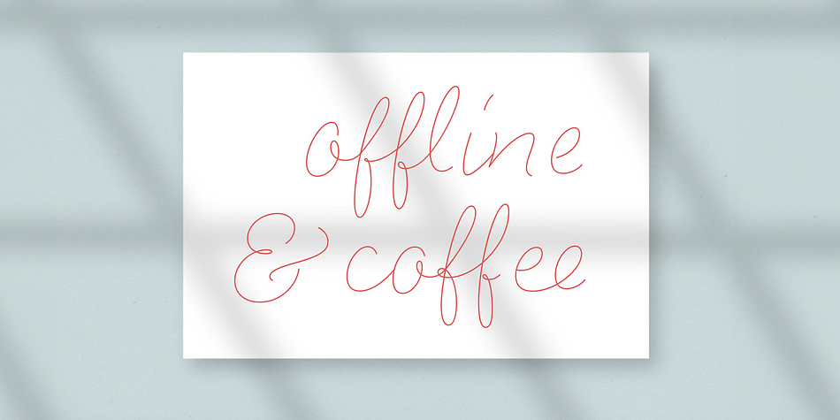 LiebeHeide Fineliner Font