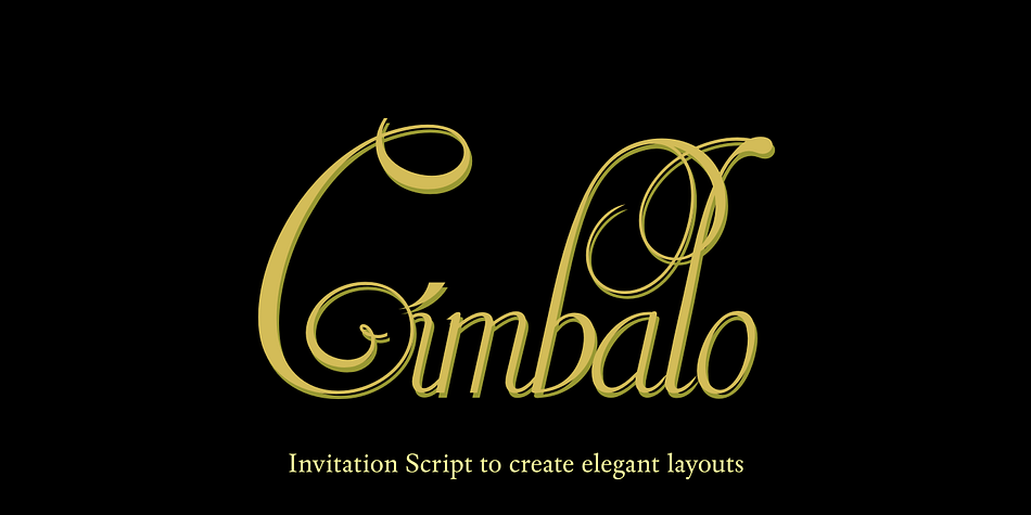 The two regular versions of Invitation Script contains the following:

(i) An extensive set of ligatures providing letterform variations that make eye-popping designs or simulate real handwriting.