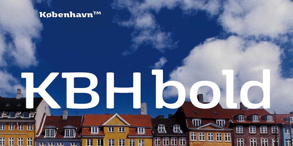 FP København font family example.