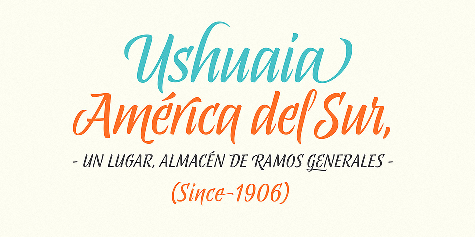 This typeface has two styles  and was published by Sudtipos.