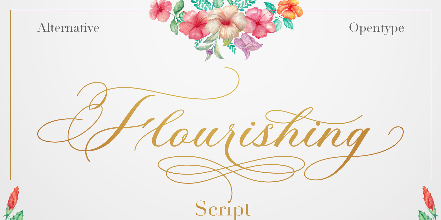 Flourishing Script