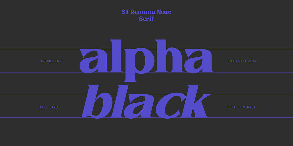 Remona allows for fluid designs in 3 styles.