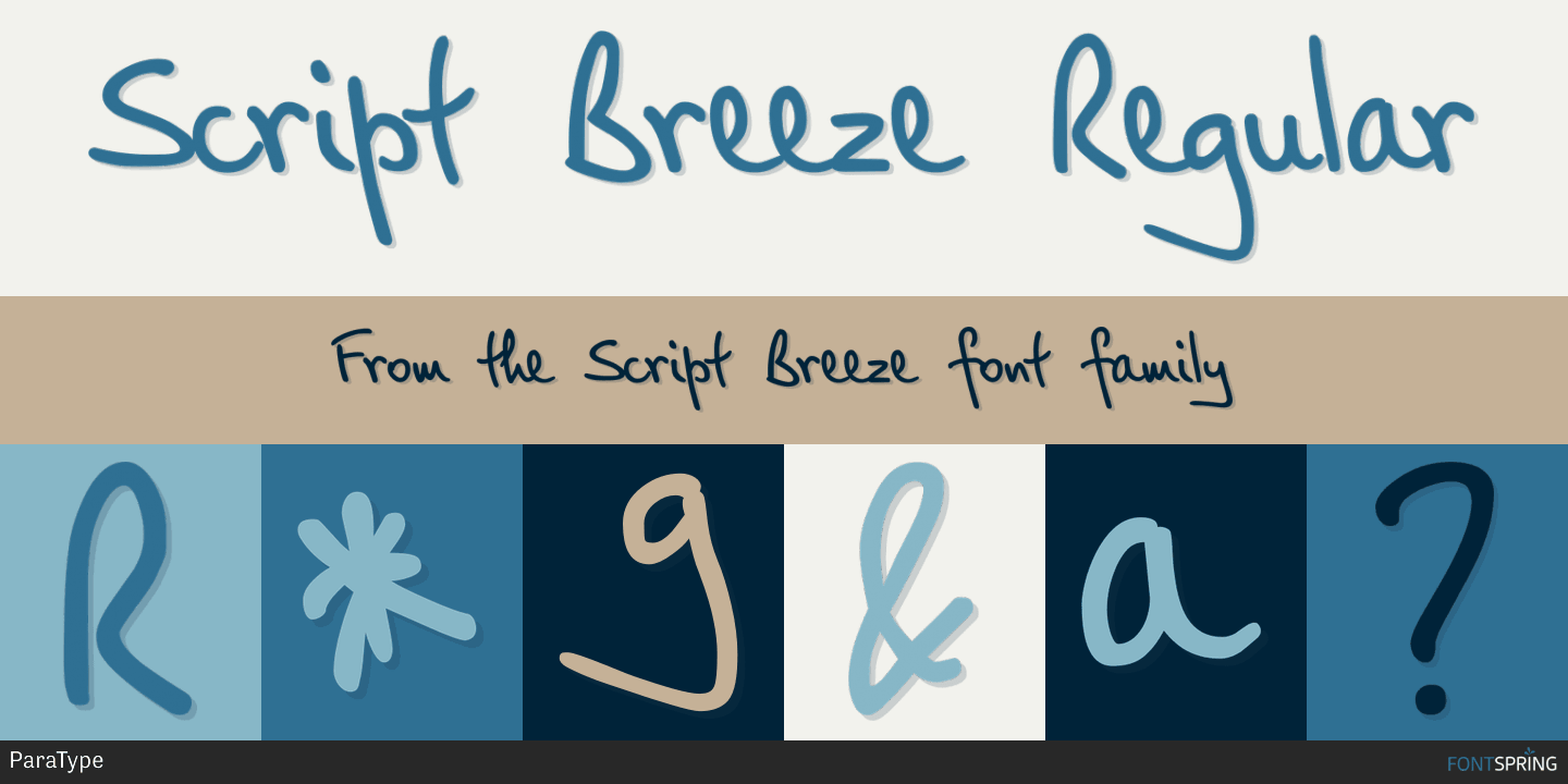 Script Breeze Font