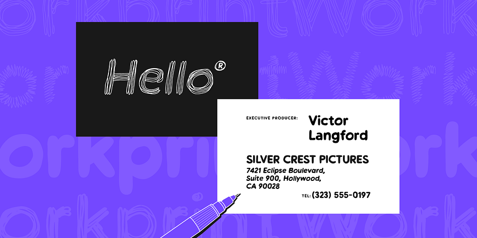 Workprint Font