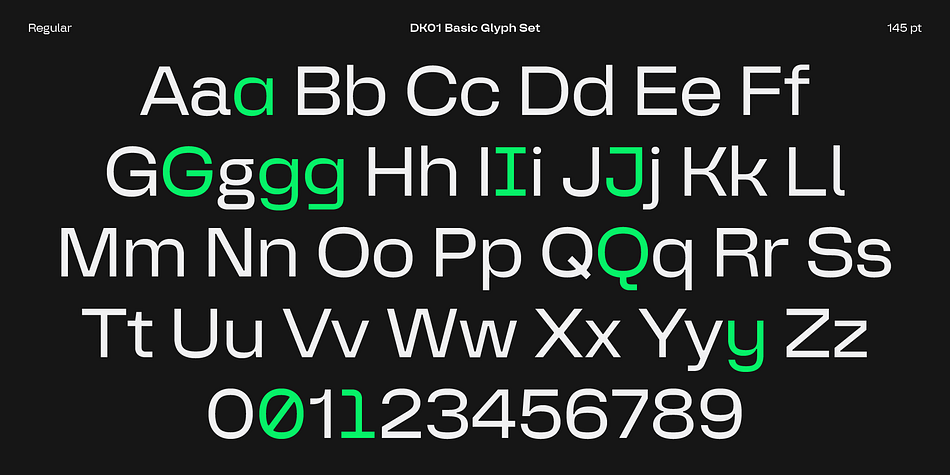 DK 01 Font