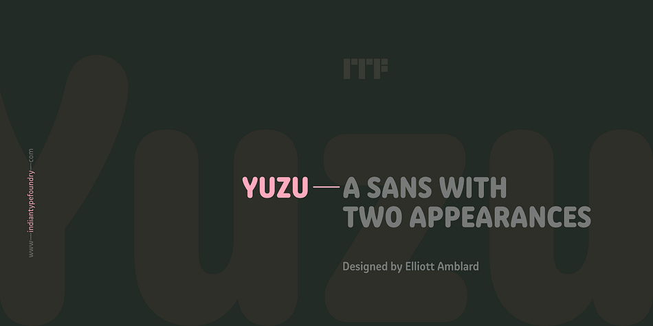 Yuzu is a soft sans for branding.