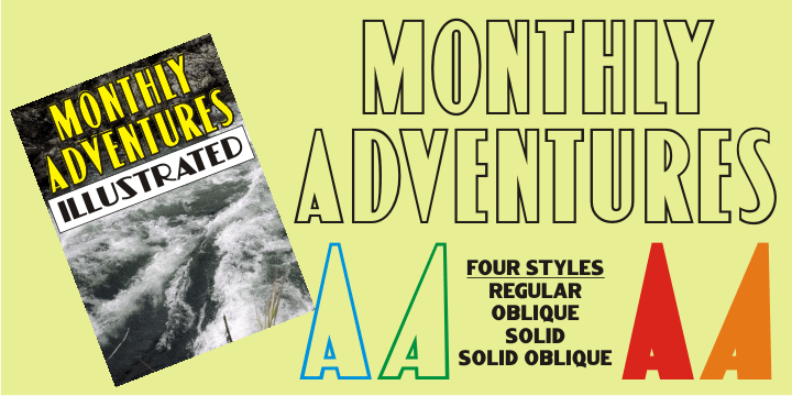 The cover lettering of a 1940s issue of a romance comic spotted in an auction online was the inspiration for Monthly Adventures JNL.