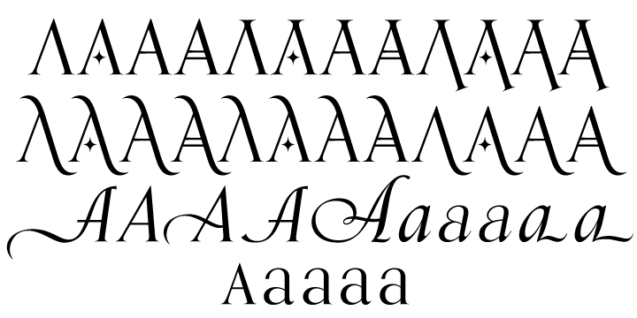 Unfortunately, like so many typefaces of that between-wars era, it got overlooked when type technology changed over to film, and once again when digital type came around.