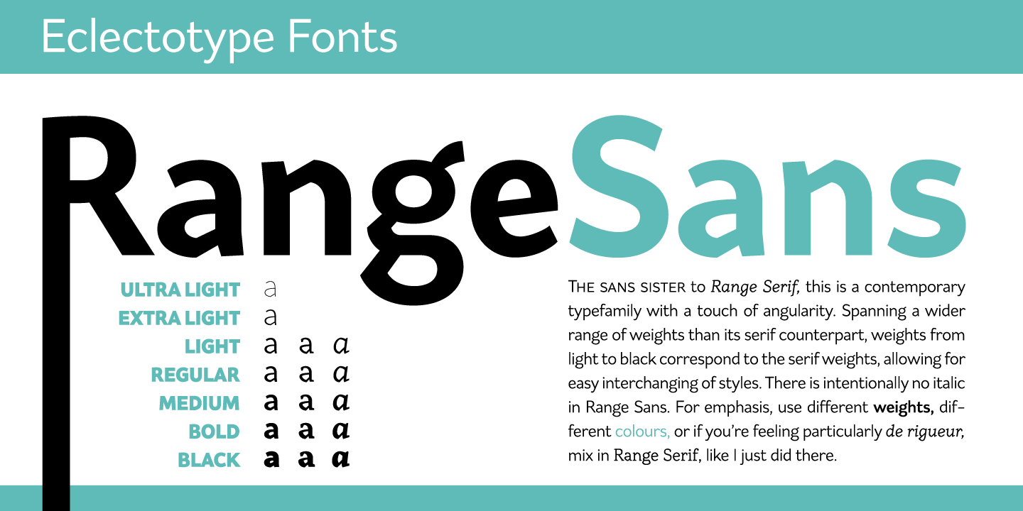 Range Sans
