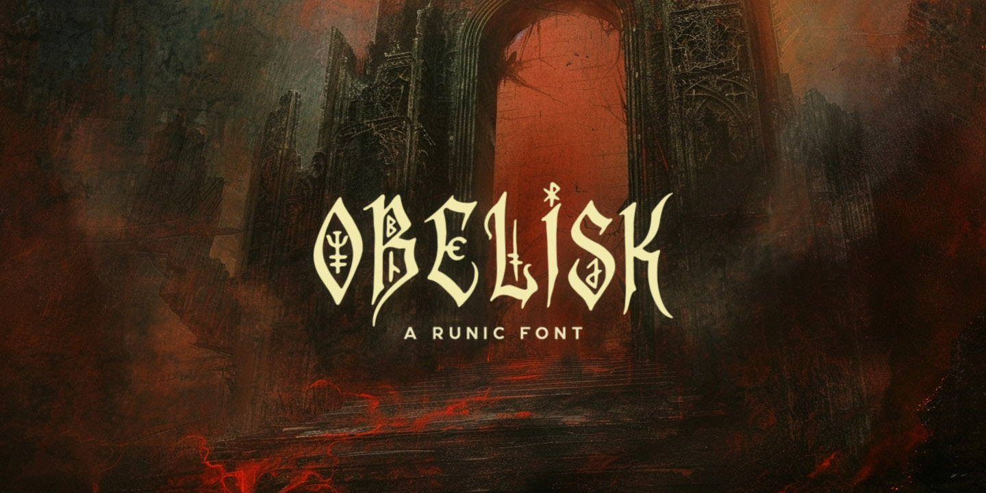 Obelisk Font