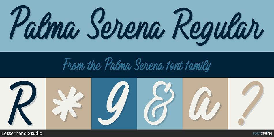 Palma Serena Regular Font