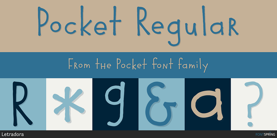 Pocket Regular Font