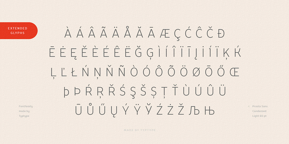 Due to condensed proportions, any text array fits a smaller text field than usual.