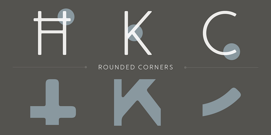 Displaying the beauty and characteristics of the Merlo Round font family.