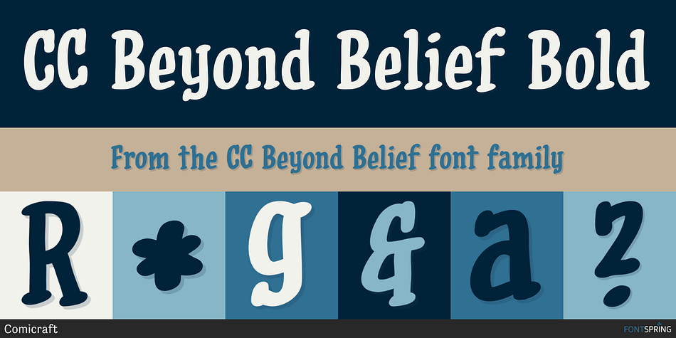 CC Beyond Belief Bold Font