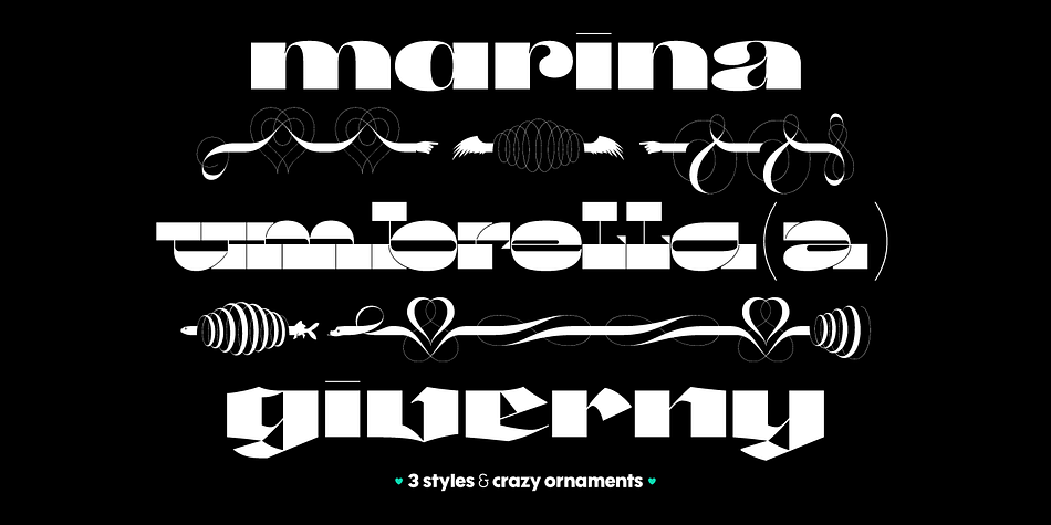 This typeface has four styles  and was published by Black Foundry.