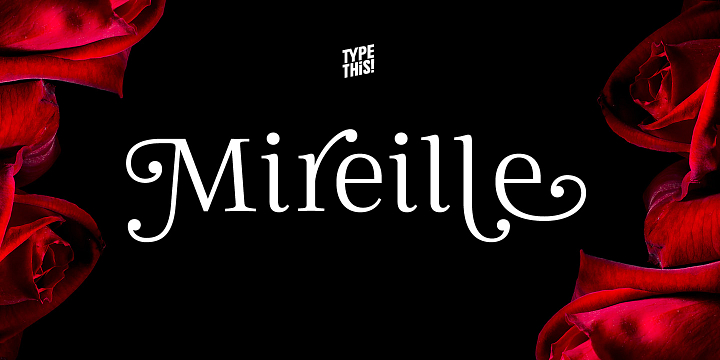 Mireille font family by TypeThis!Studio