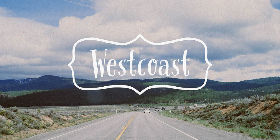 Pacific Northwest Letters Font