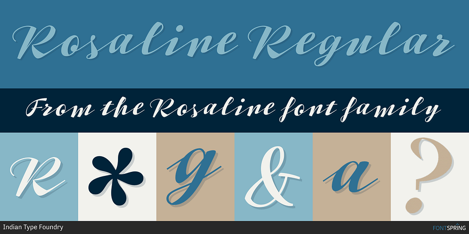 Rosaline Regular Font