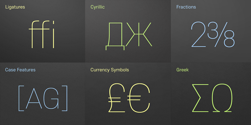 It supports WGL4, which provides a wide range of character sets (CE, Greek, Cyrillic and Eastern European characters).