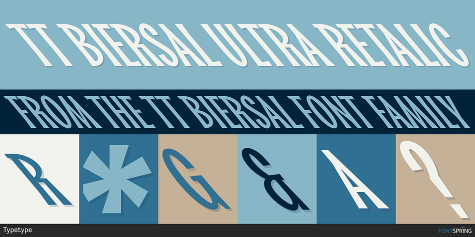 TT Biersal Ultra Retalic Font
