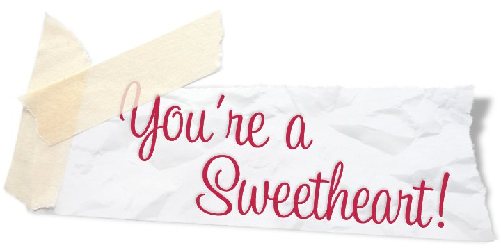 Sweetheart Script revives handwriting from the mid 20th century with a lot of bounce and personality.