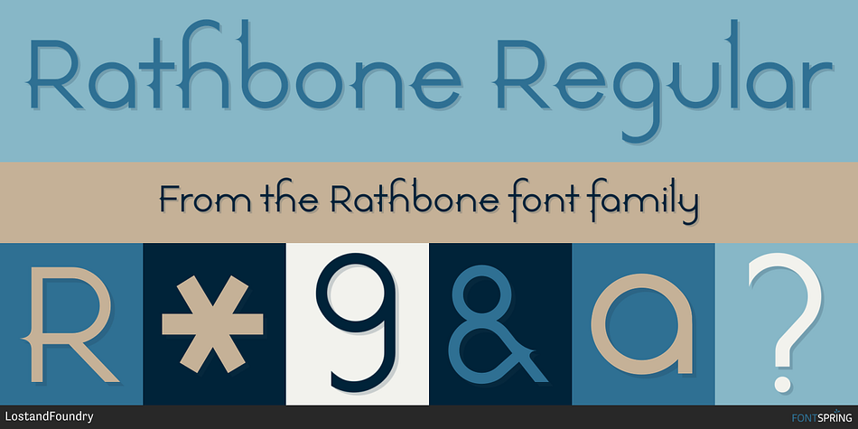 Rathbone Regular Font