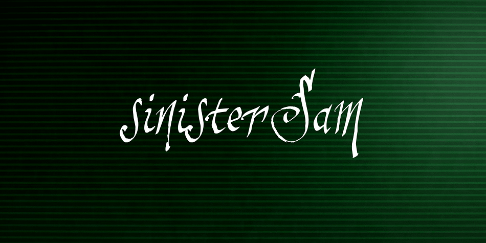For all your sinister documents, magic spells and medieval poetry: here’s sinisterSam.