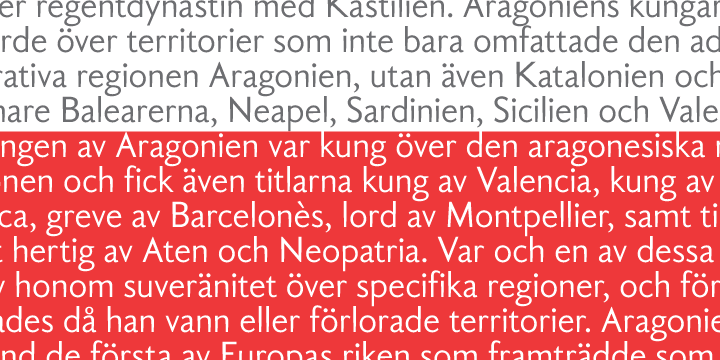 Displaying the beauty and characteristics of the Aragon Sans font family.