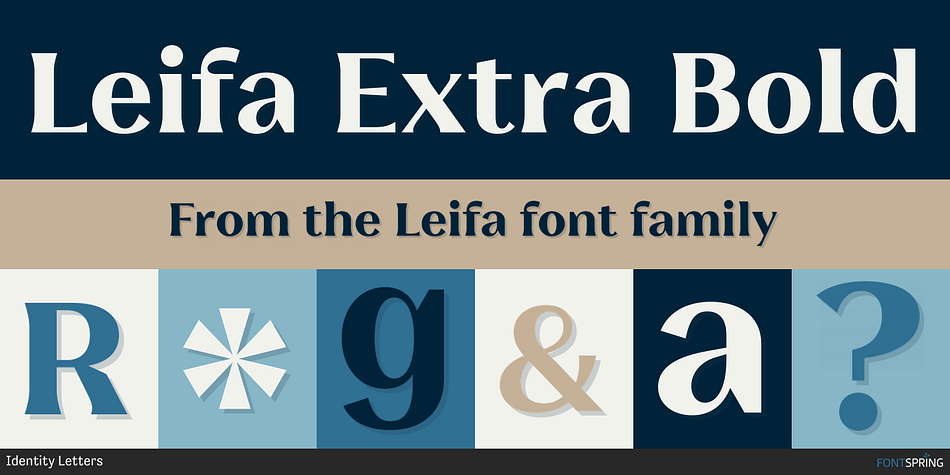 Leifa Extra Bold Font