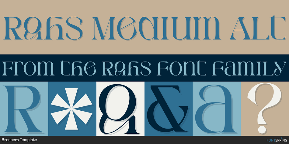 Rghs Medium Alt Font