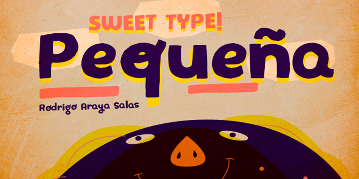 Displaying the beauty and characteristics of the Pequena font family.