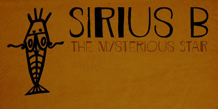 Sirius B is a very lively display font.