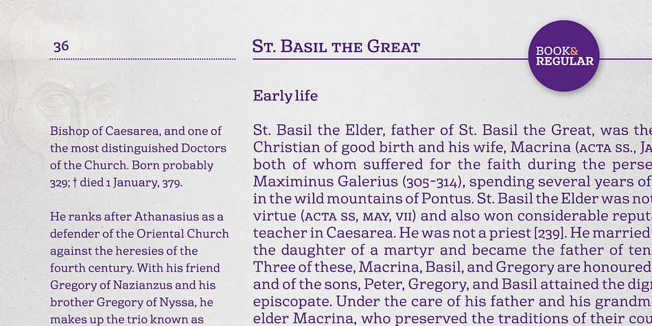 Basil type family received Special Mention in Cyrillic text Typeface category at 7th International Type Design Competition for non-Latin typefaces - Granshan 2014.