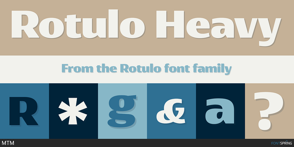 Rotulo Heavy Font