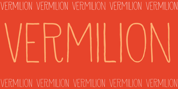 Vermilion is one of those colors that are neither/nor.
