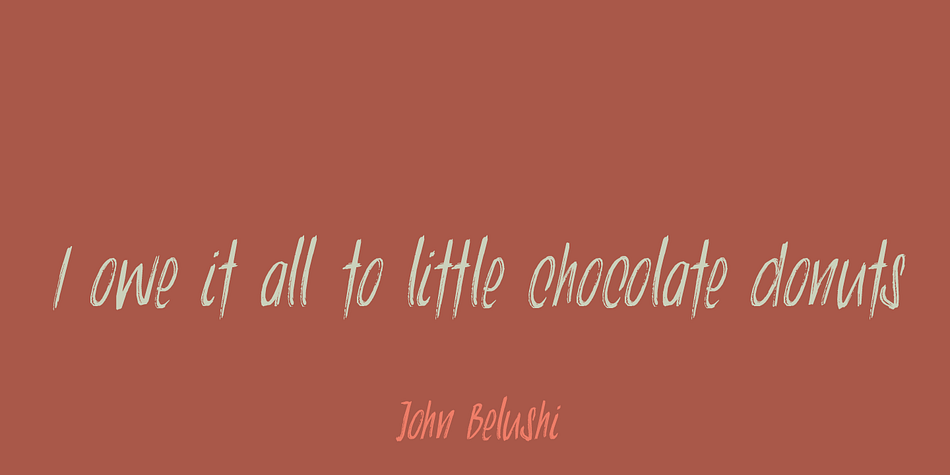 Just remember that this delicious font cannot be eaten, but it does come with copious amounts of diacritics for all you chocoholics out there!