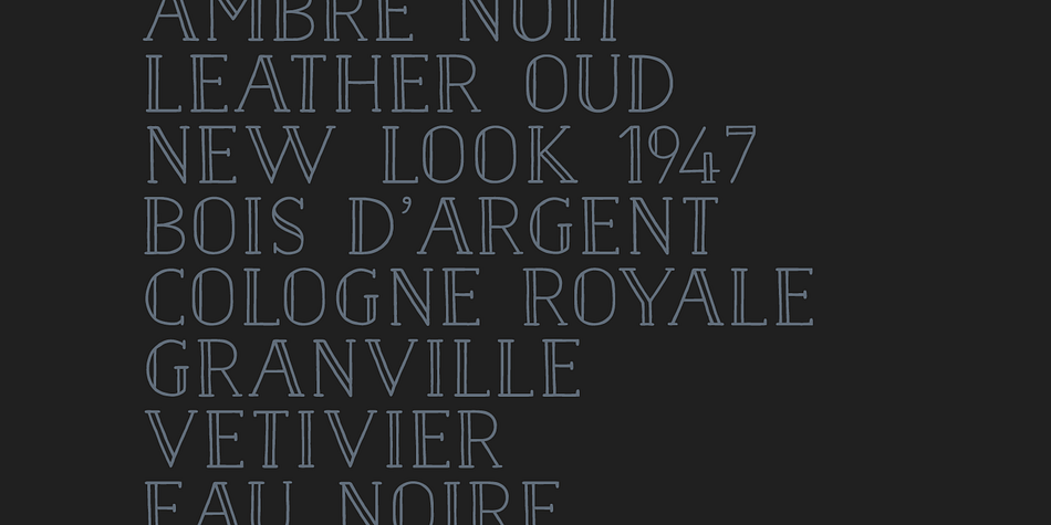 Emphasizing the popular Naive Inline font family.