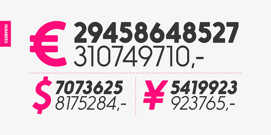 Odudo Soft font family example.