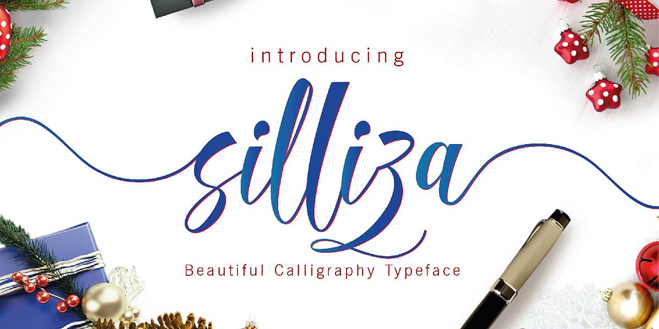 Silliza Script is a Modern Calligraphy typeface.